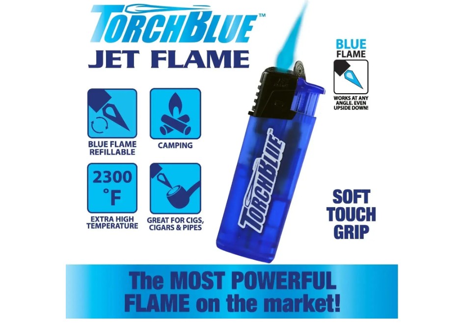 Torch Jet Flame Lighter - 25ct