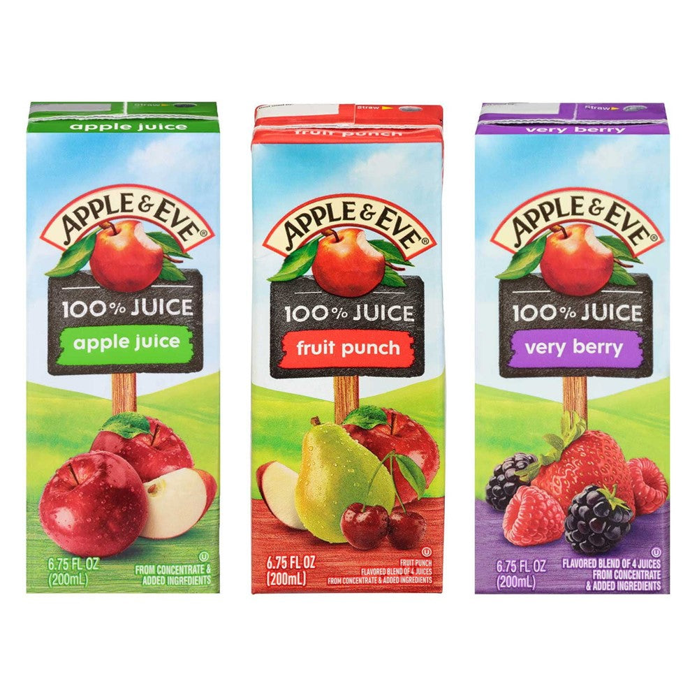 Apple & Eve Juice Box Variety Pack - 6.75oz/36pk