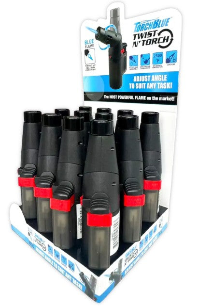 Twist And Torch Pivot XXL Lighter - 12ct