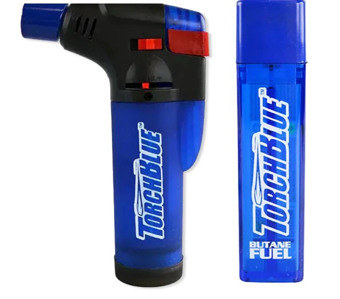 Torch Lighter with Bonus Butane Refill Blister XXL - 6ct
