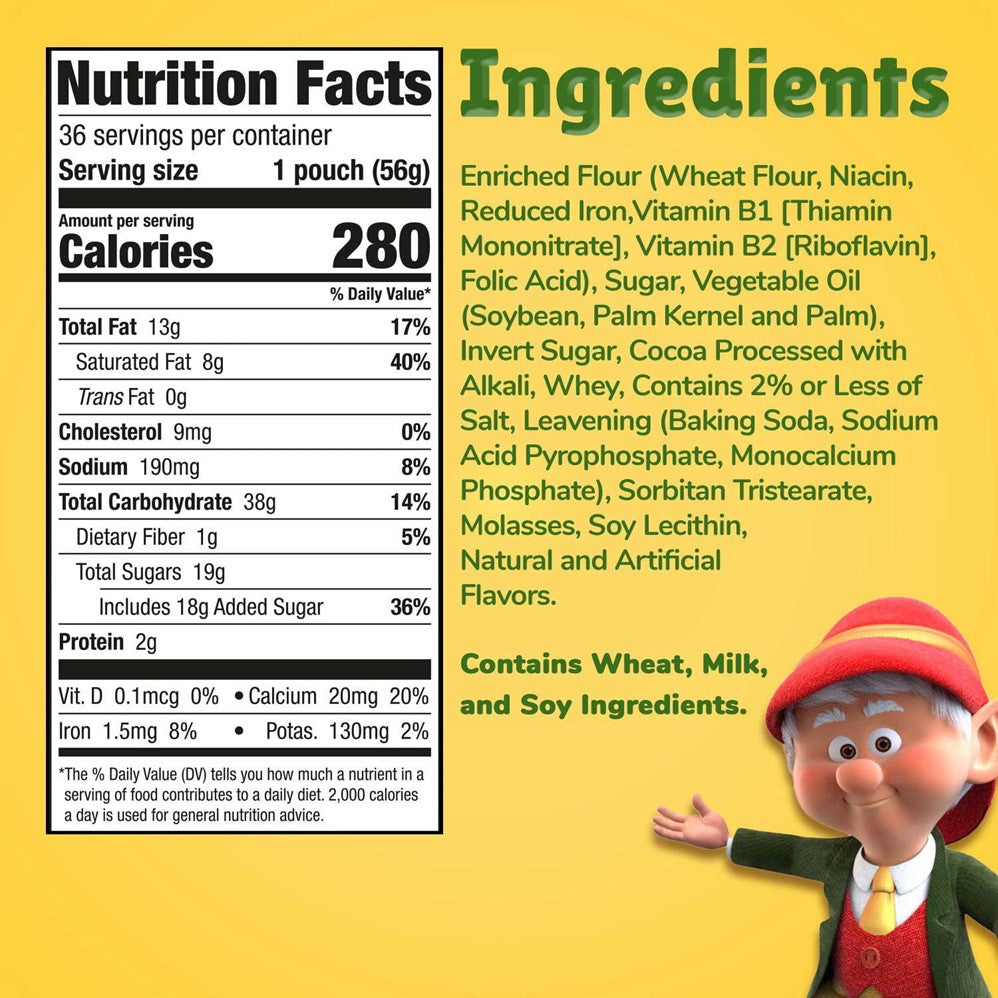 Keebler Mini Fudge Stripes Original - 2oz/36pk