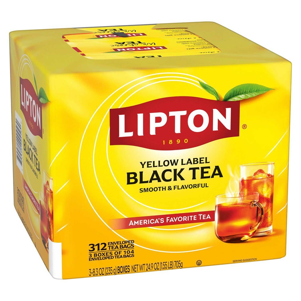 Lipton Tea Bags Black Tea - 312ct/1pk