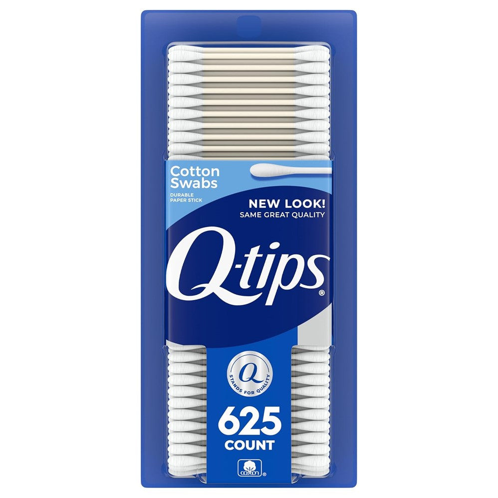 Q-tips Cotton Swabs - 625ct/12pk