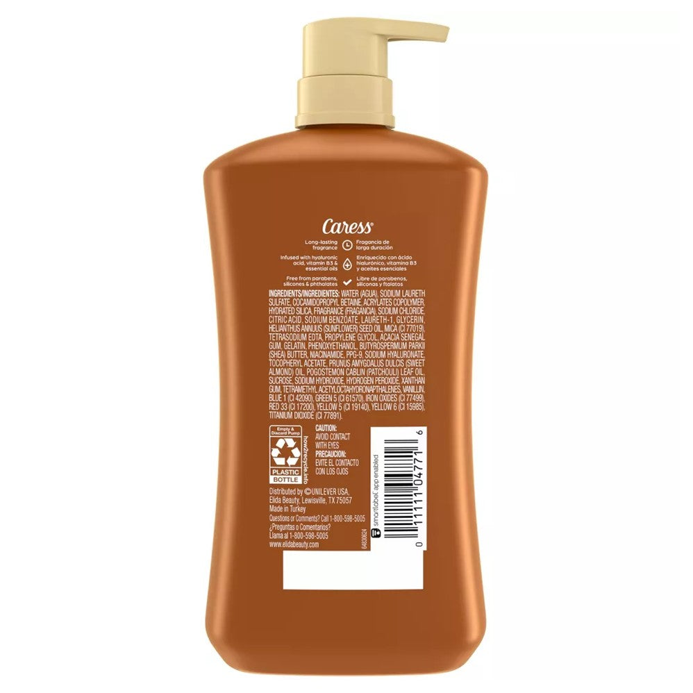 Caress Shea Butter & Brown Sugar Body Wash - 30oz/4pk