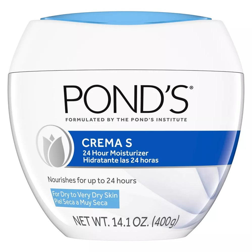 Pond's Crema S - Moisturizing Face Cream - 14.1oz/3pk