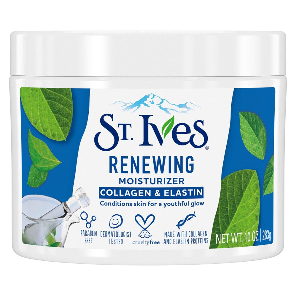 St. Ives Renewing Collagen & Elastin Moisturizer - 10oz/6pk