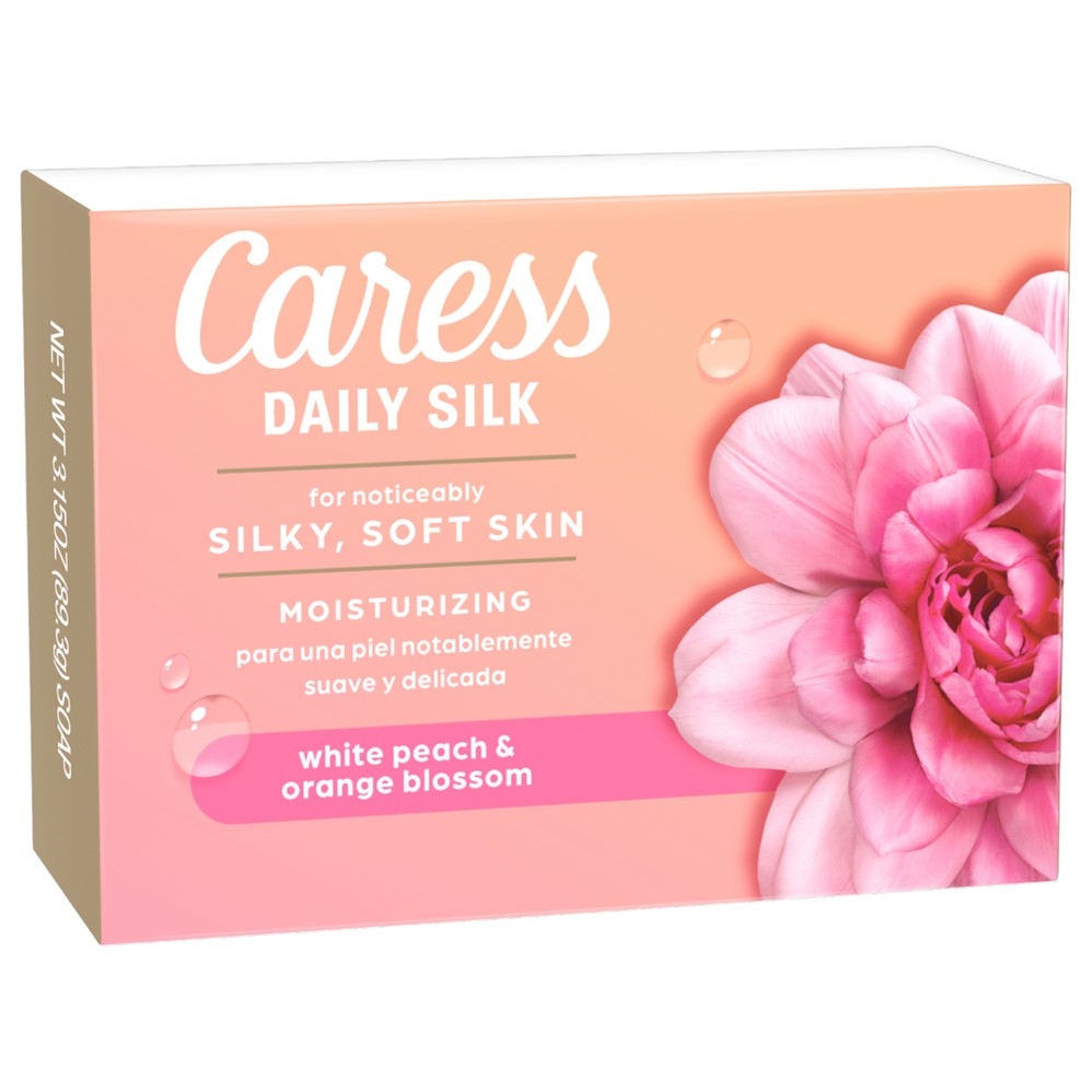 Caress Bar Soap Daily Silk Box - 3.15oz/48pk