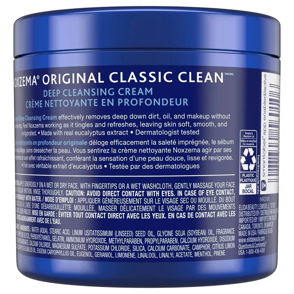 Noxzema Classic Clean Original Deep Cleansing Cream Jar - 12oz/6pk