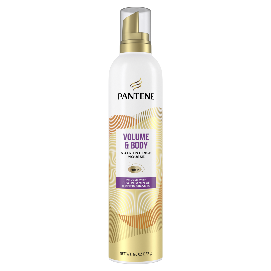Pantene Volume And Body Mousse Pro-V Nutrient-Rich Formula For Fullness - 6.6oz/12pk