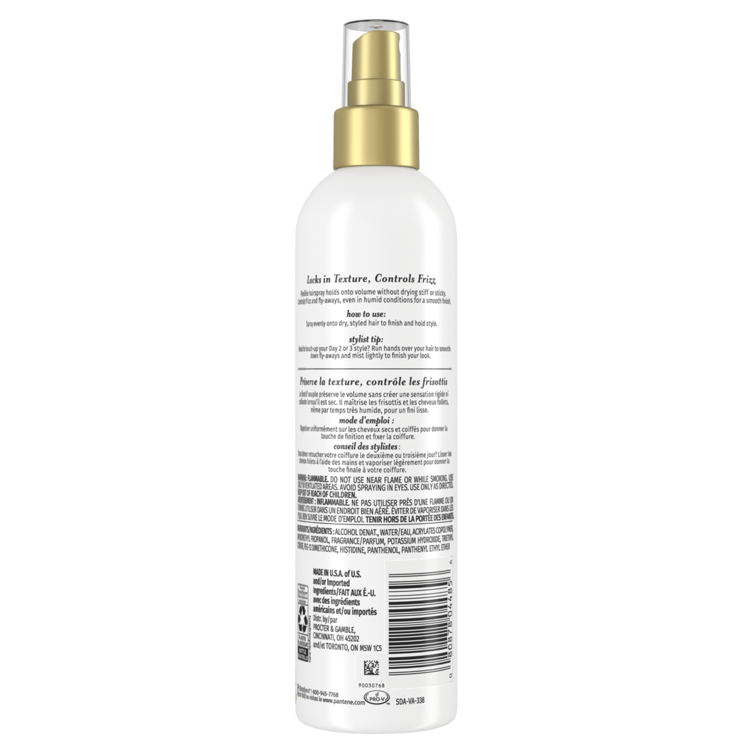 Pantene Pro-V Volume Texture Hair Spray - 8.5oz/12pk