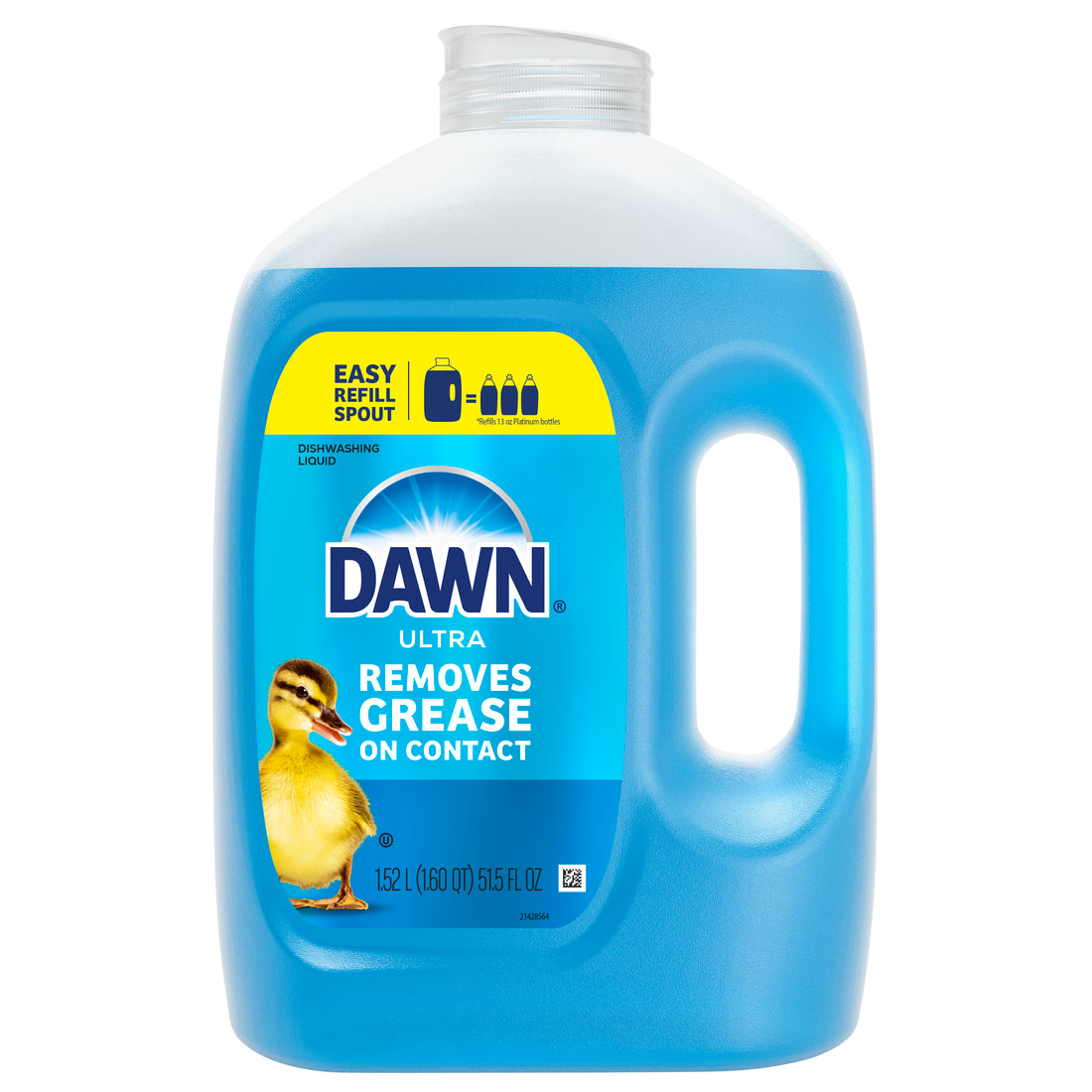 Dawn Ultra Refill Jug Dish Soap Dishwashing Liquid Original - 51.5oz/6pk