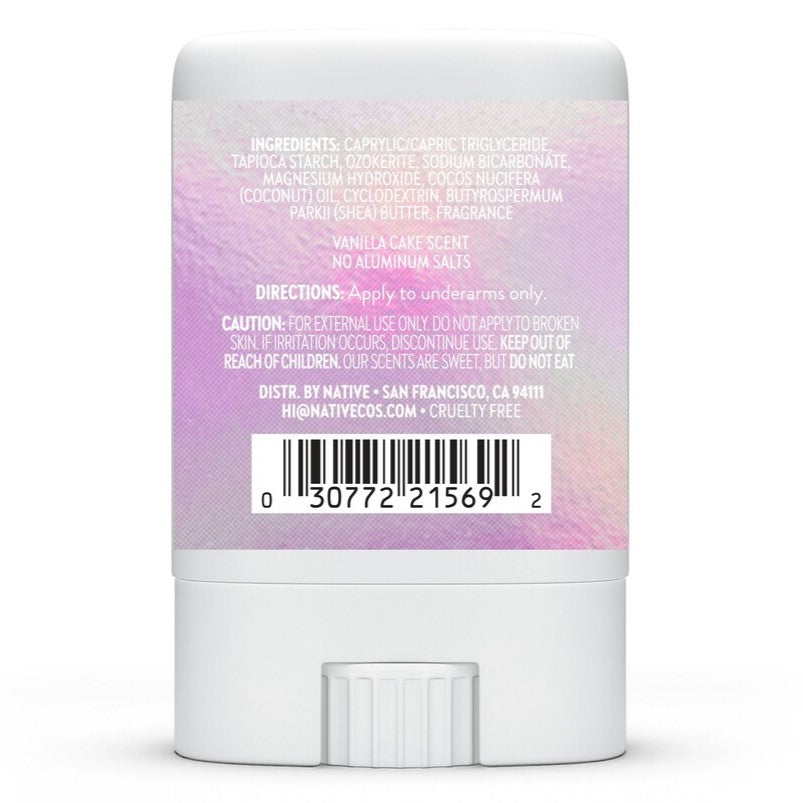 Native Limited Edition Piece Of Cake Mini Deodorant - 0.35oz/24pk