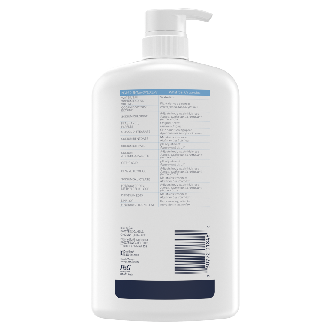 Ivory Gentle Body Wash Original Scent - 35oz/4pk