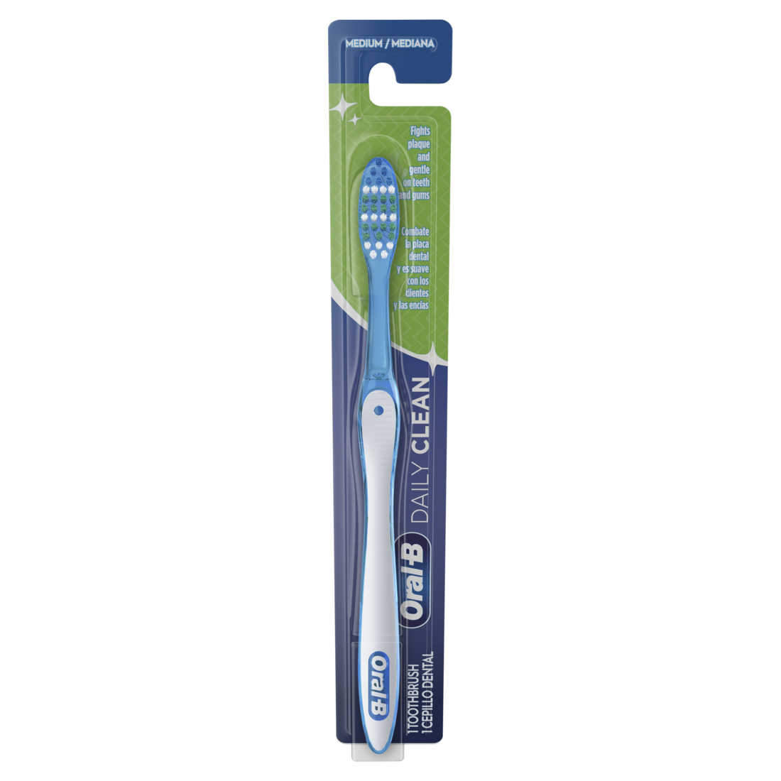 Oral-B Daily Clean Toothbrush Medium Gentle On Gums & Teeth - 1ct/72pk