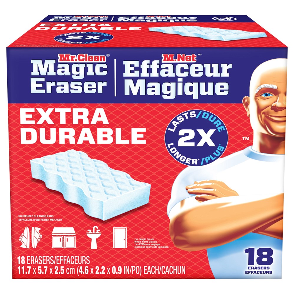 Mr. Clean Magic Eraser Extra Durable - 18ct/1pk