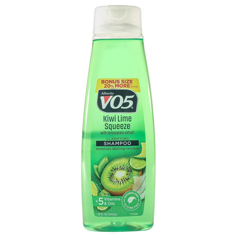 VO5 With Bloomburst Technology Kiwi Lime Squeeze Clarifying Shampoo - 15oz/6pk