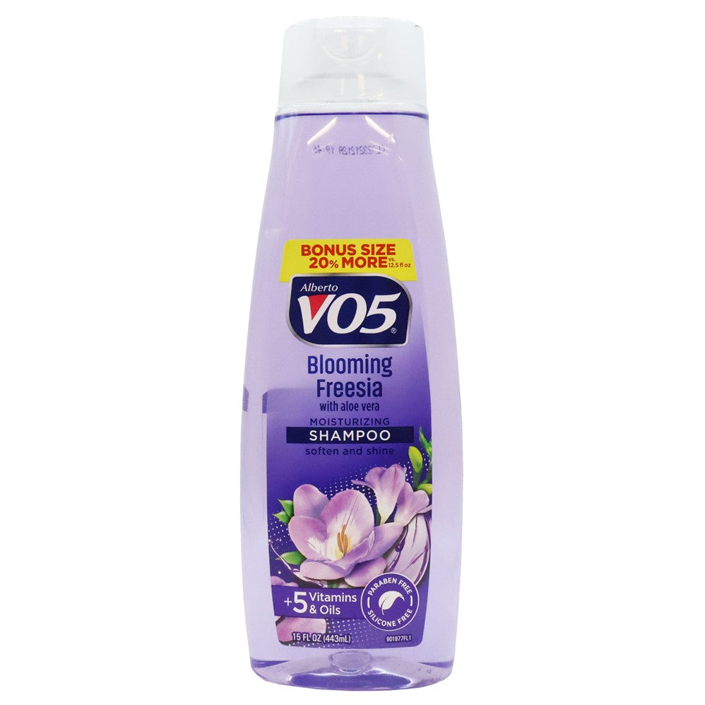 VO5 With Bloomburst Technology Blooming Freesia Moisturizing Shampoo - 15oz/6pk