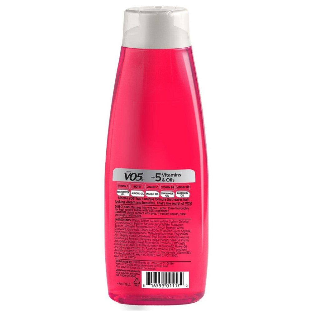 VO5 With Bloomburst Technology Strawberries & Cream Moisturizing Shampoo - 15oz/6pk