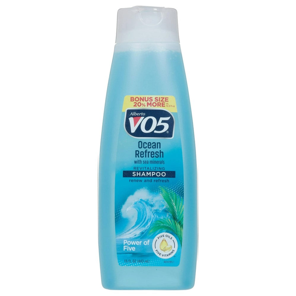 VO5 With Bloomburst Technology Ocean Refresh Revitalizing Shampoo - 15oz/6pk