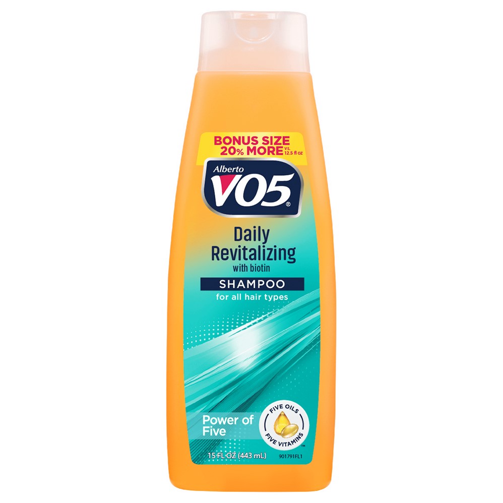 VO5 With Bloomburst Technology Daily Revitalizing Shampoo - 15oz/6pk