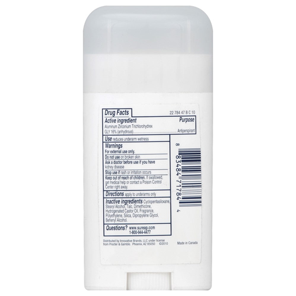 Sure Regular Scent Original Solid Antiperspirant & Deodorant - 1.7oz/12pk
