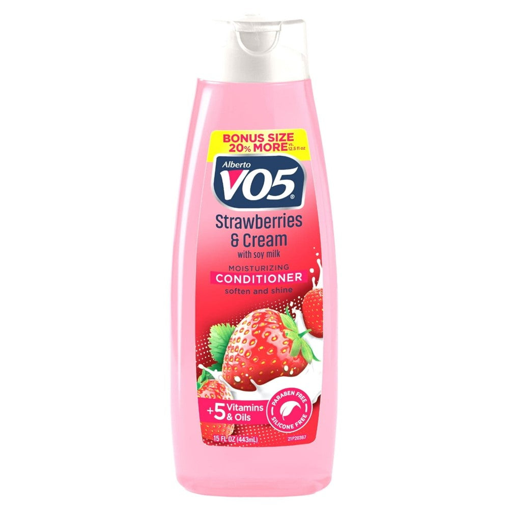 VO5 With Bloomburst Technology Strawberries & Cream Moisturizing Conditioner - 15oz/6pk