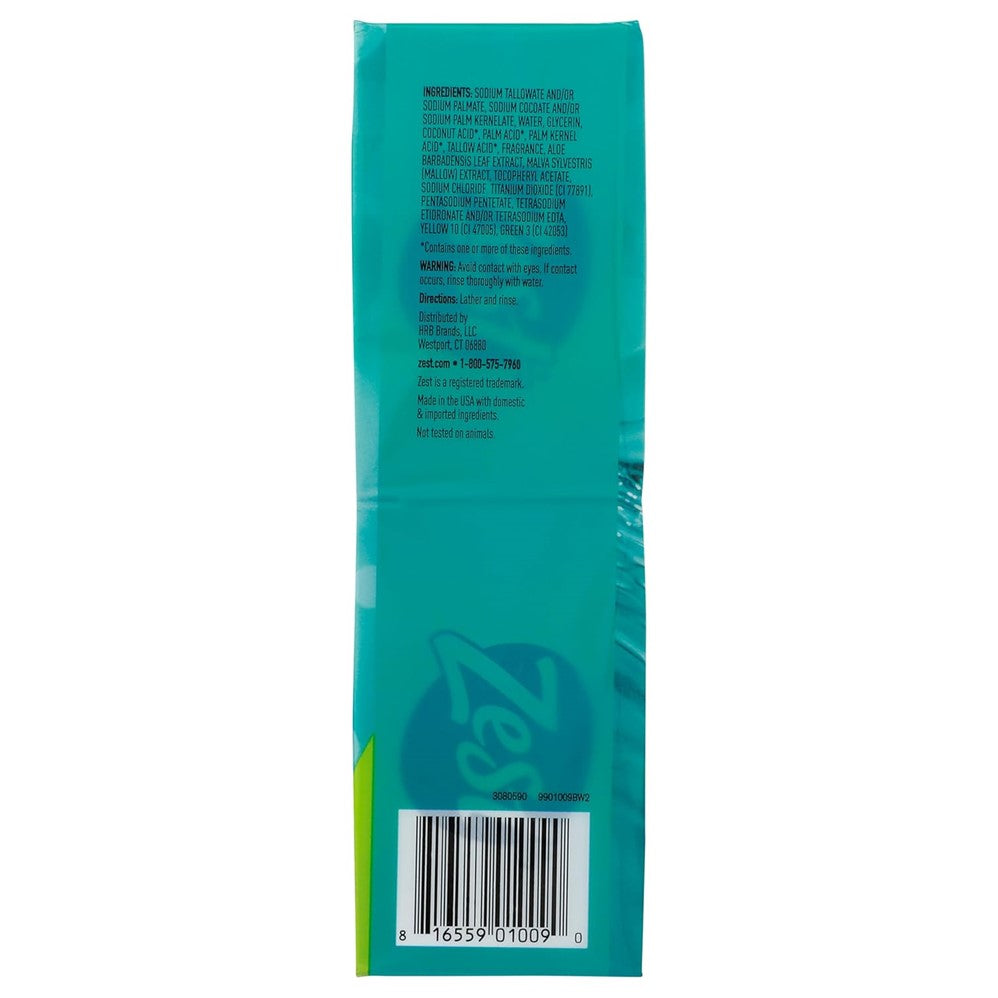 Zest Bath Bar - Aqua - (8x4.0)oz/6pk