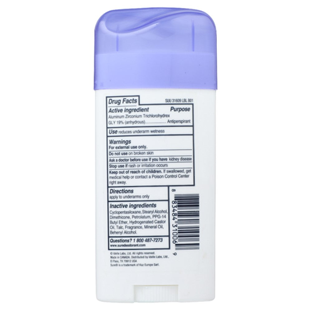 Sure Fresh & Cool Invisible Solid Antiperspirant & Deodorant - 2.6oz/12pk