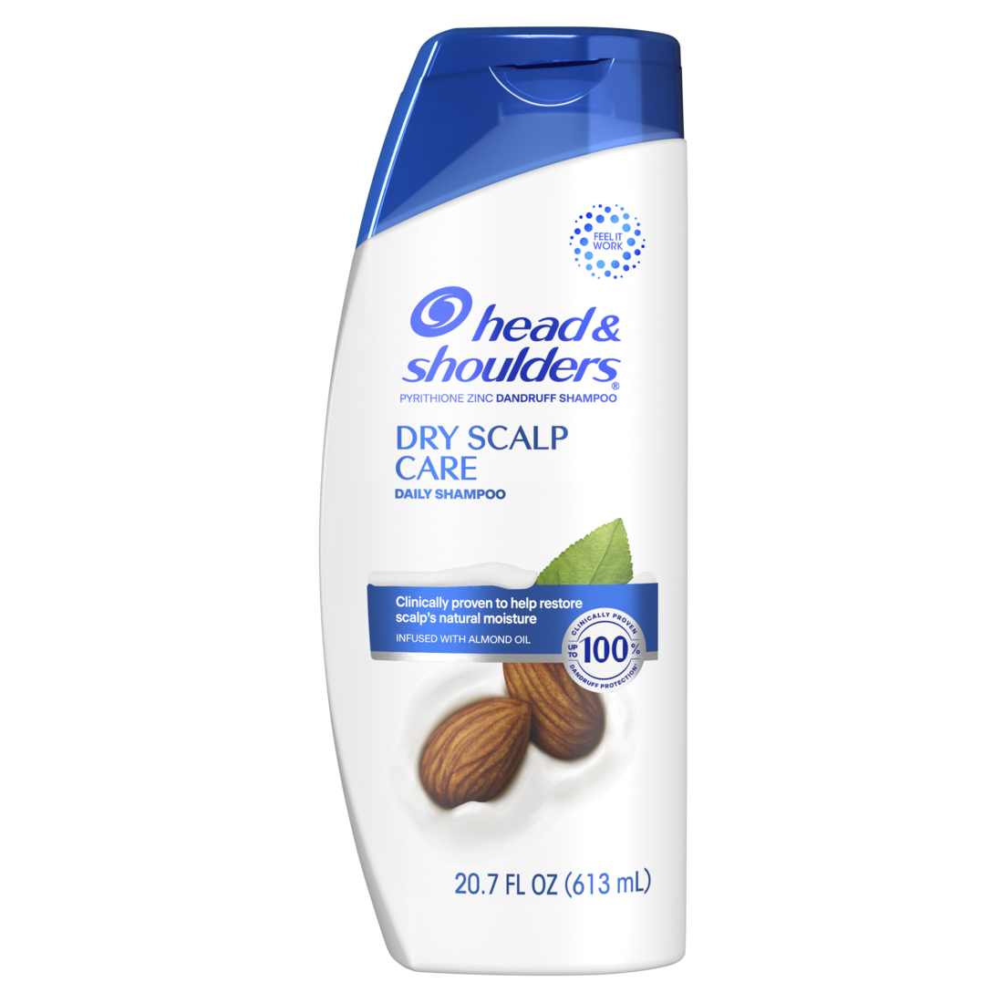 Head and Shoulders Dandruff Shampoo Anti-Dandruff Treatment Dry Scalp Care for Daily Use - 20.7oz/4pk