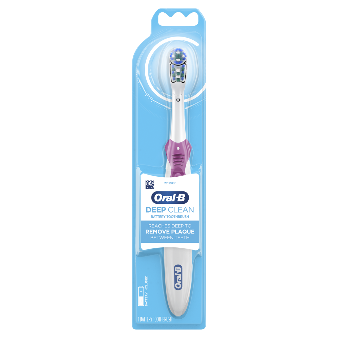 Oral-B Complete Deep Clean Battery Powered Electric Toothbrush (Colors May Vary) - 1ct/48pk