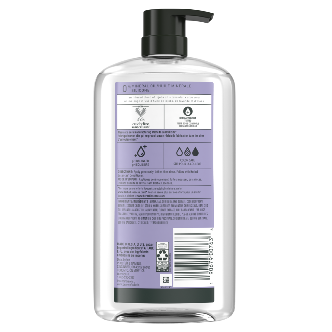 Herbal Essences Jojoba Oil & Lavender Curls Shampoo - 29.2oz/4pk