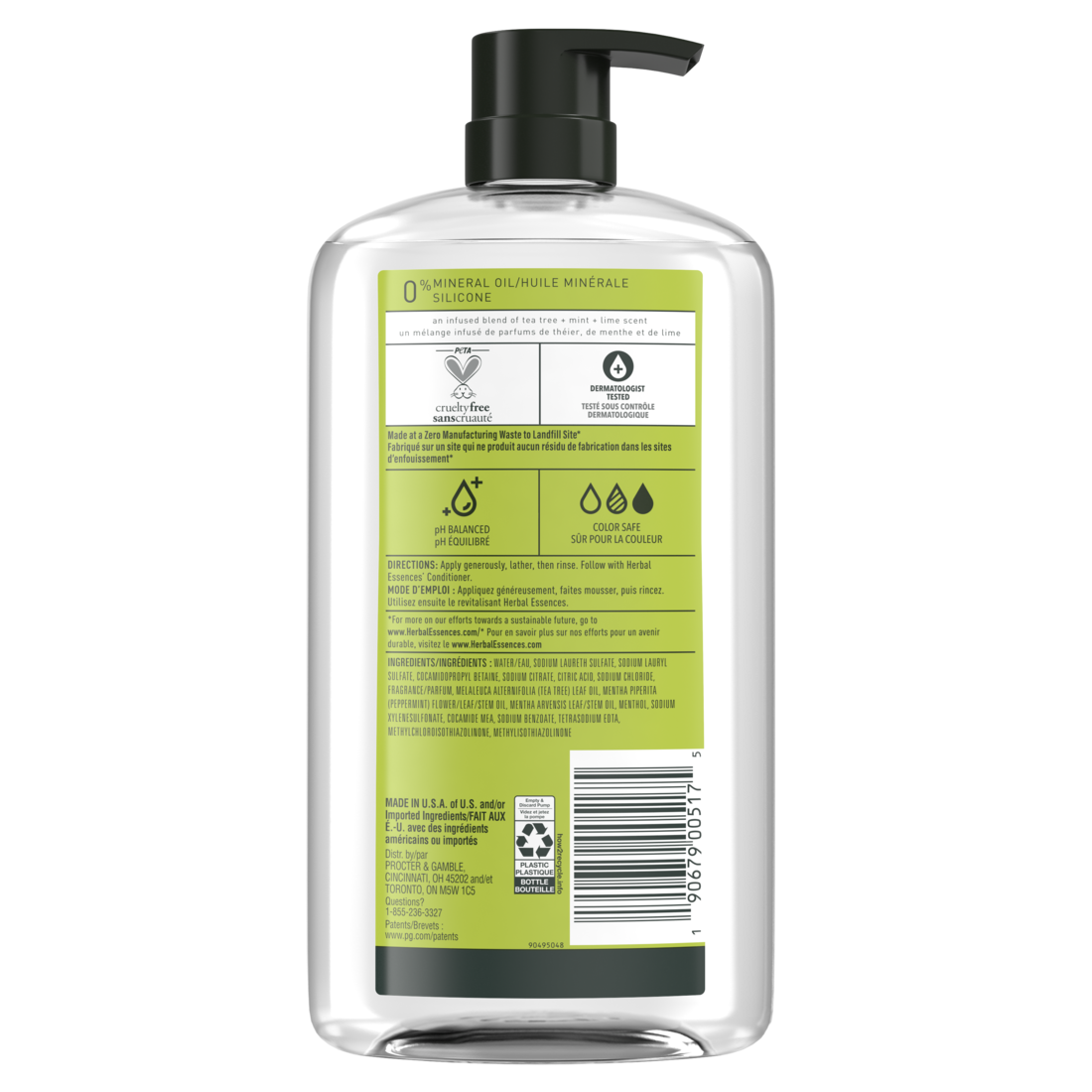 Herbal Essences Clarifying Shampoo Tea Tree - 29.2oz/4pk