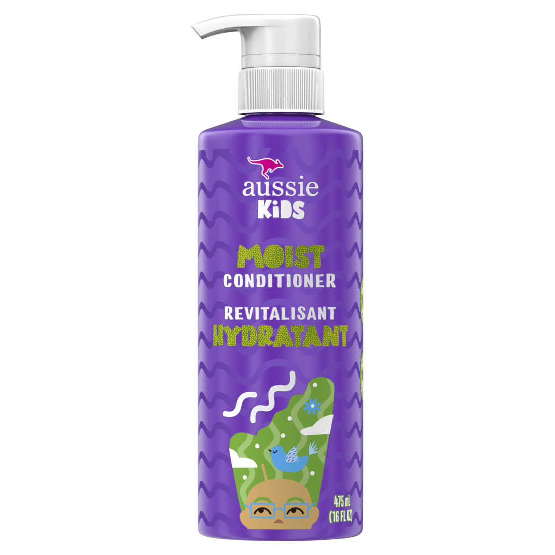 Aussie Kids Moist Sulfate Free Conditioner For Kids - 16oz/4pk