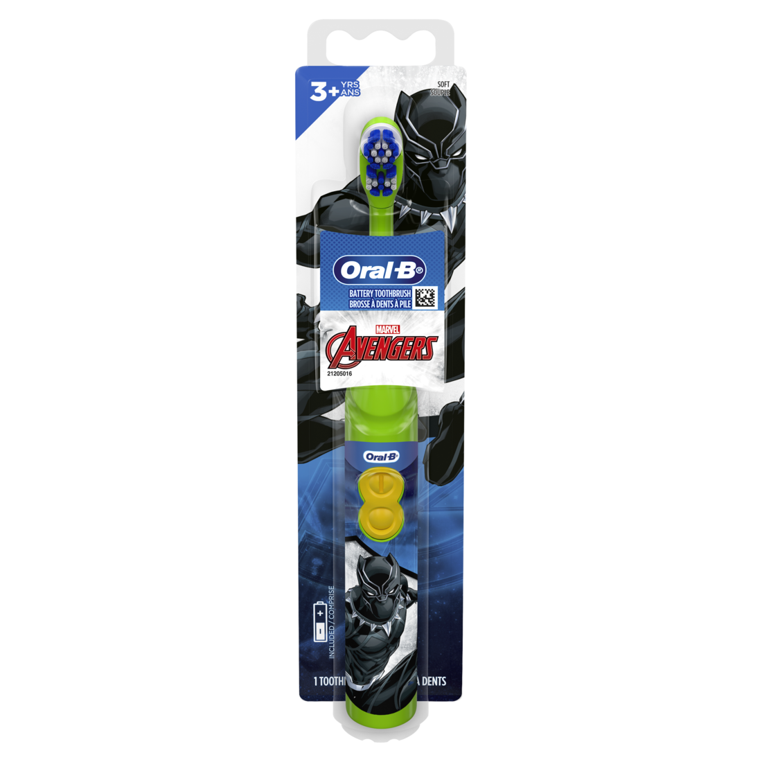 Oral-B Kid's Battery Toothbrush Featuring Marvel's Avengers Soft Bristles For Kids 3+ - 1ct/24pk