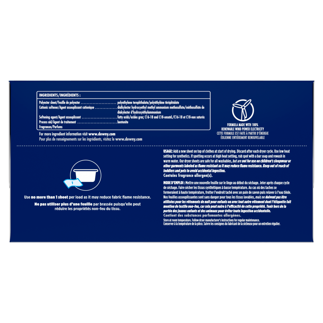 Infusions Mega Dryer Sheets Laundry Fabric Softener Balance Crisp Rain And Blue Eucalyptus - 80ct/4pk