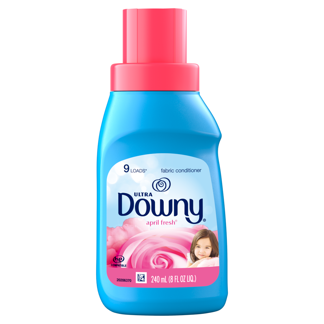 Downy Soft 2-in-1 Soft And Fresh Liquid Fabric Softener April Fresh 9 Loads Fabric Conditioner Liquid Provides Softness And Freshness For Fabrics - 8oz/12pk