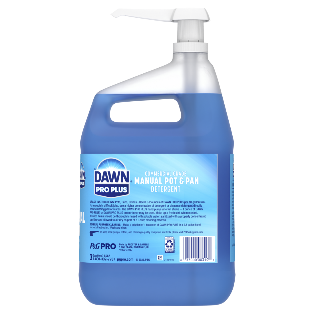 Dawn Pro Plus Dish Detergent Commercail Grade 1 Gallon - 128oz/132pk