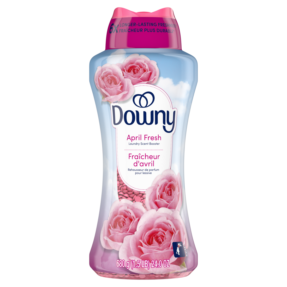 Downy April Fresh In-Wash Laundry Scent Booster Beads Laundry Scent Beads  Long-Lasting Freshness - 24oz/4pk