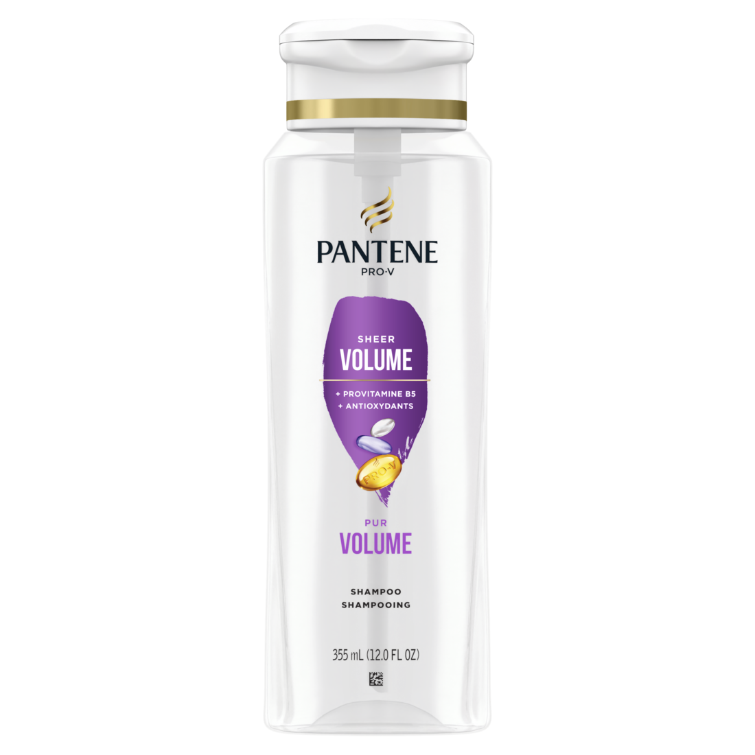 Pantene Sheer Volume 72 HR Fullness Shampoo - 12oz/6pk