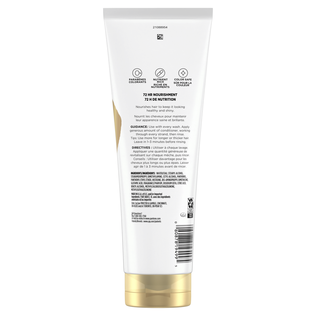 Pantene Classic Clean 72 HR Nourishment Conditioner - 10.4oz/12pk