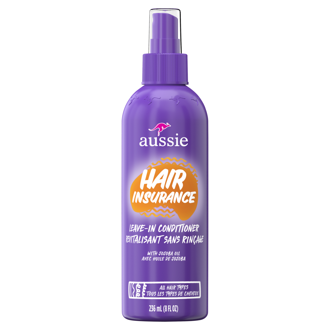 Aussie Hair Insurance Leave-In Conditioner For All Hair Types - 8oz/12pk