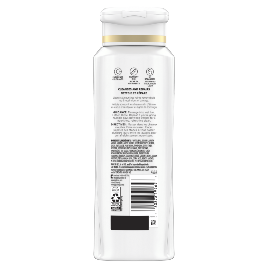 Pantene Repair & Protect 2-in-1 Shampoo & Conditioner - 12oz/6pk