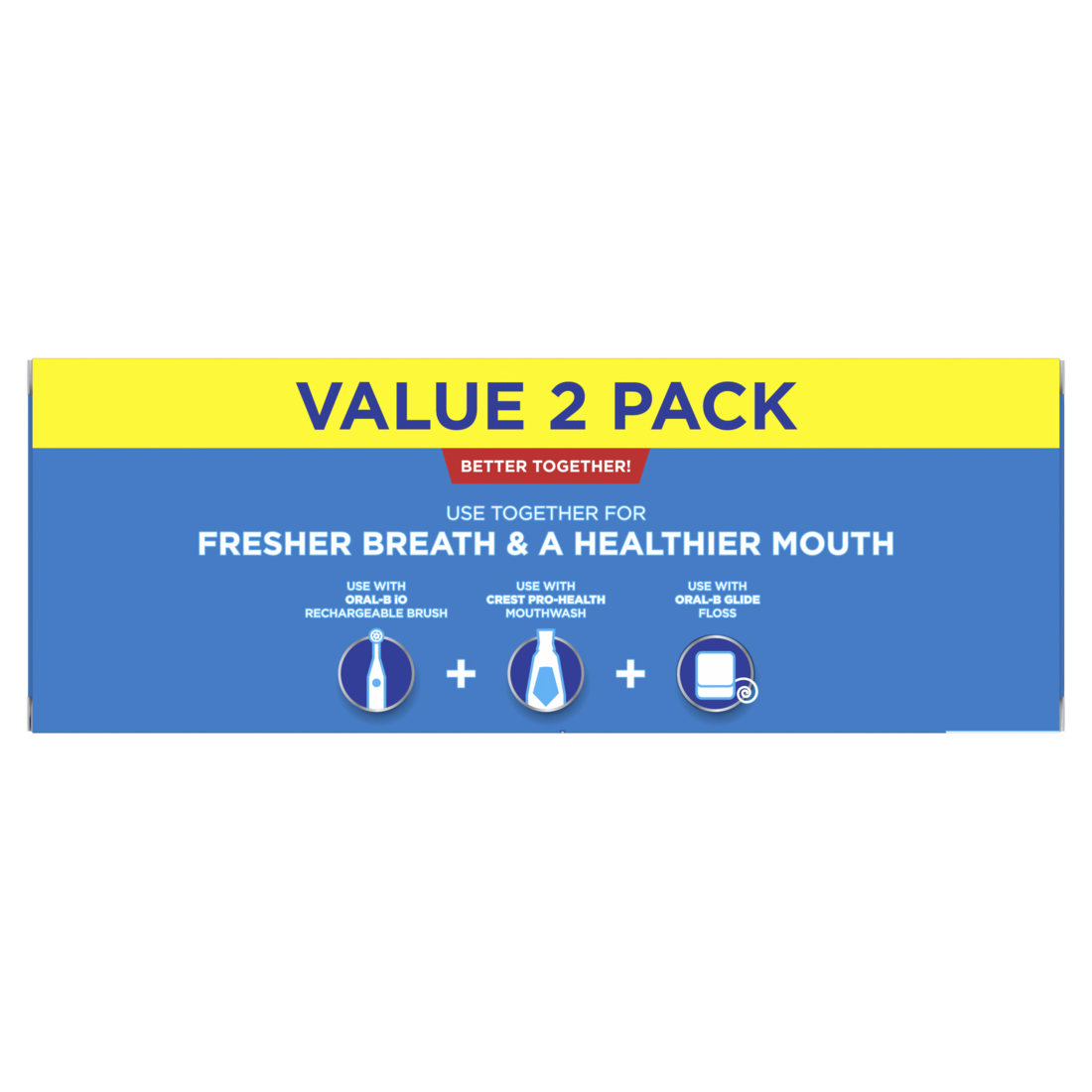 Crest Whitening Plus Scope Toothpaste Minty Fresh Pack Of 2 - (2x5.4)oz/6pk