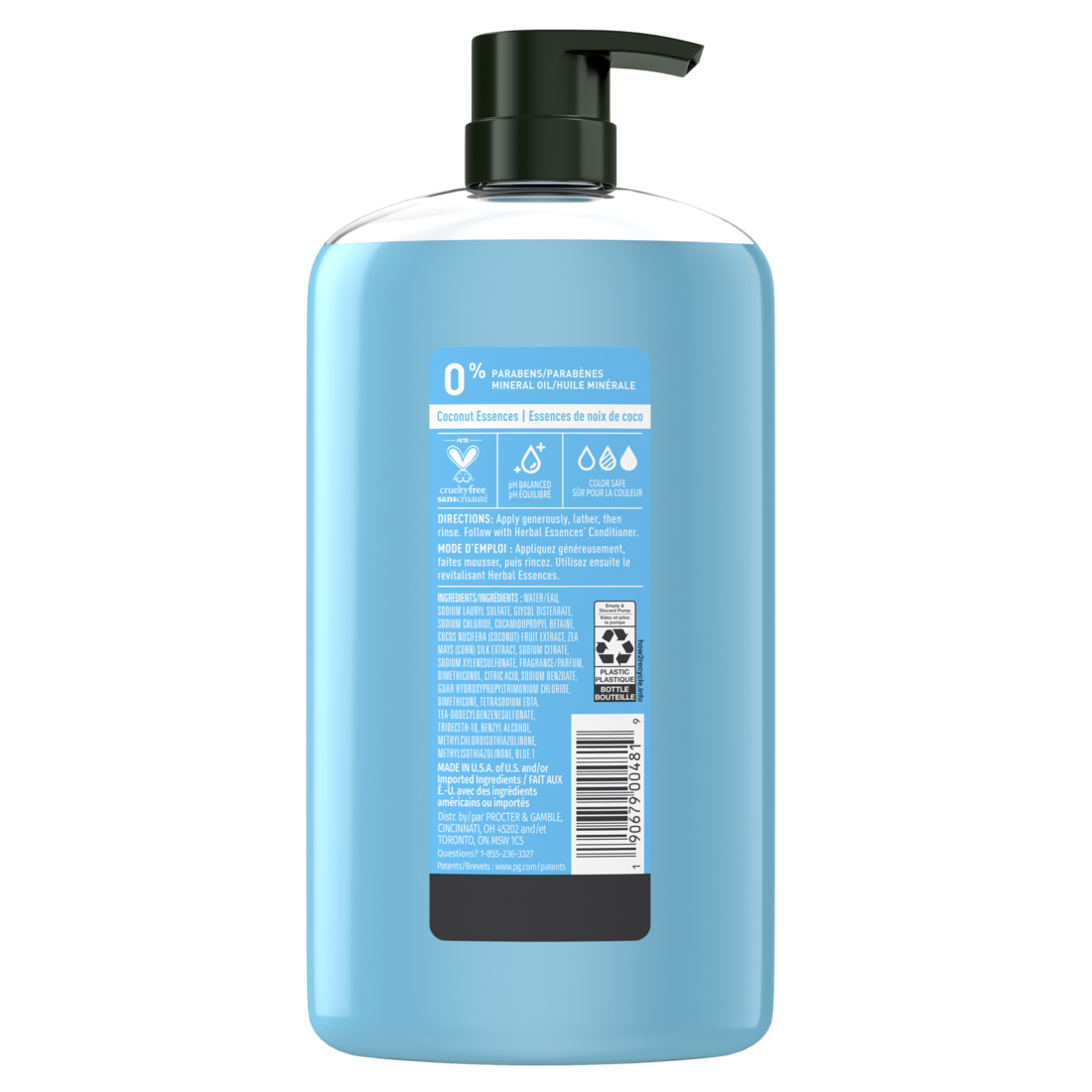 Herbal Essences Hello Hydration Shampoo Deep Moisture For Hair - 29.2oz/4pk