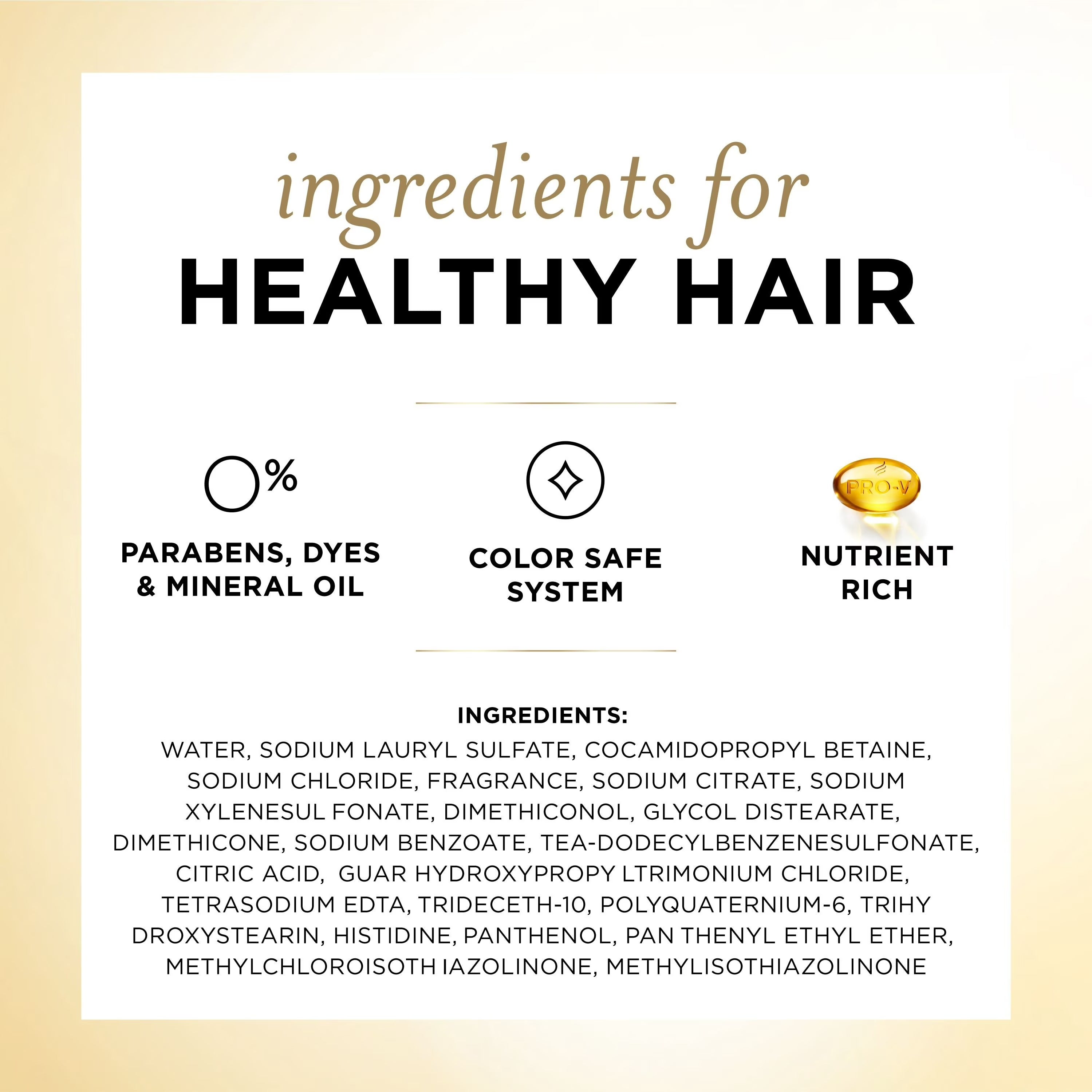 Pantene Pro-V Ultimate Care 3-in-1 Shampoo - 38.2oz/1pk