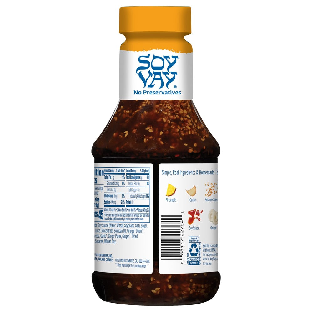 Soy Vay Island Teriyaki - 20oz/6pk