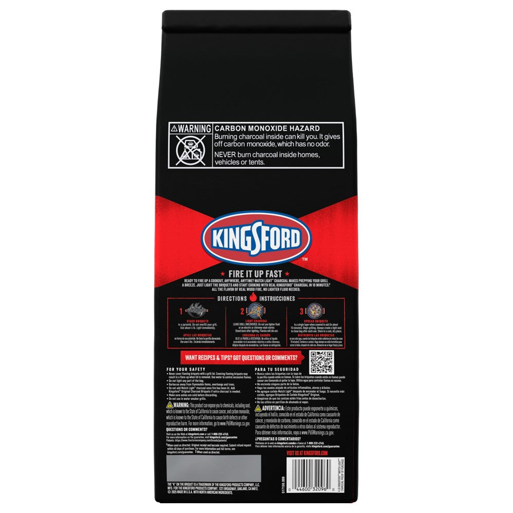 Match Light Briquets - 4lb/6pk