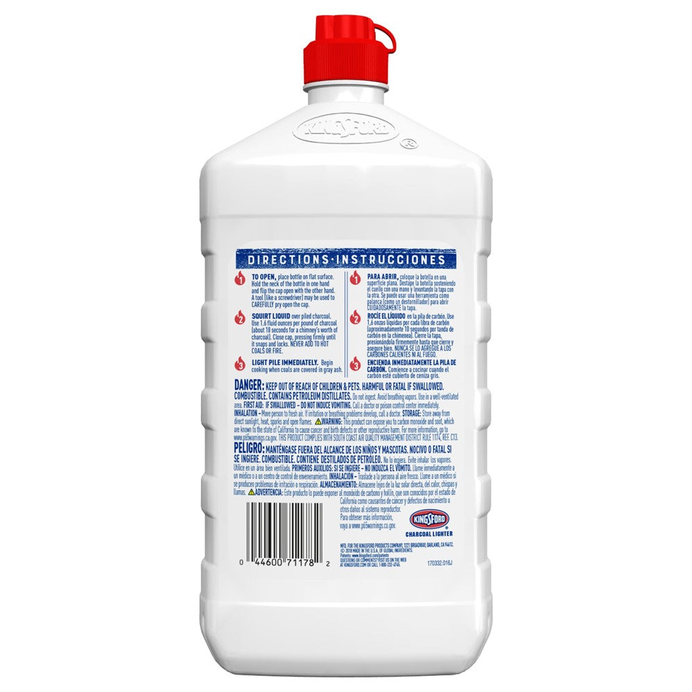 Kingsford Lighter Fluid Bottle - 64oz/6pk