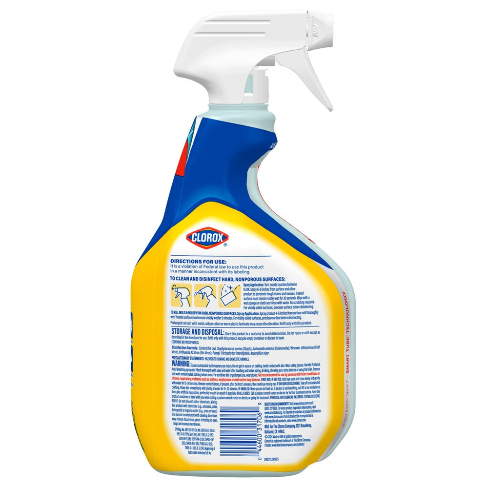 Clorox Bathroom Bleach Foamer Crisp Lemon - 30oz/9pk
