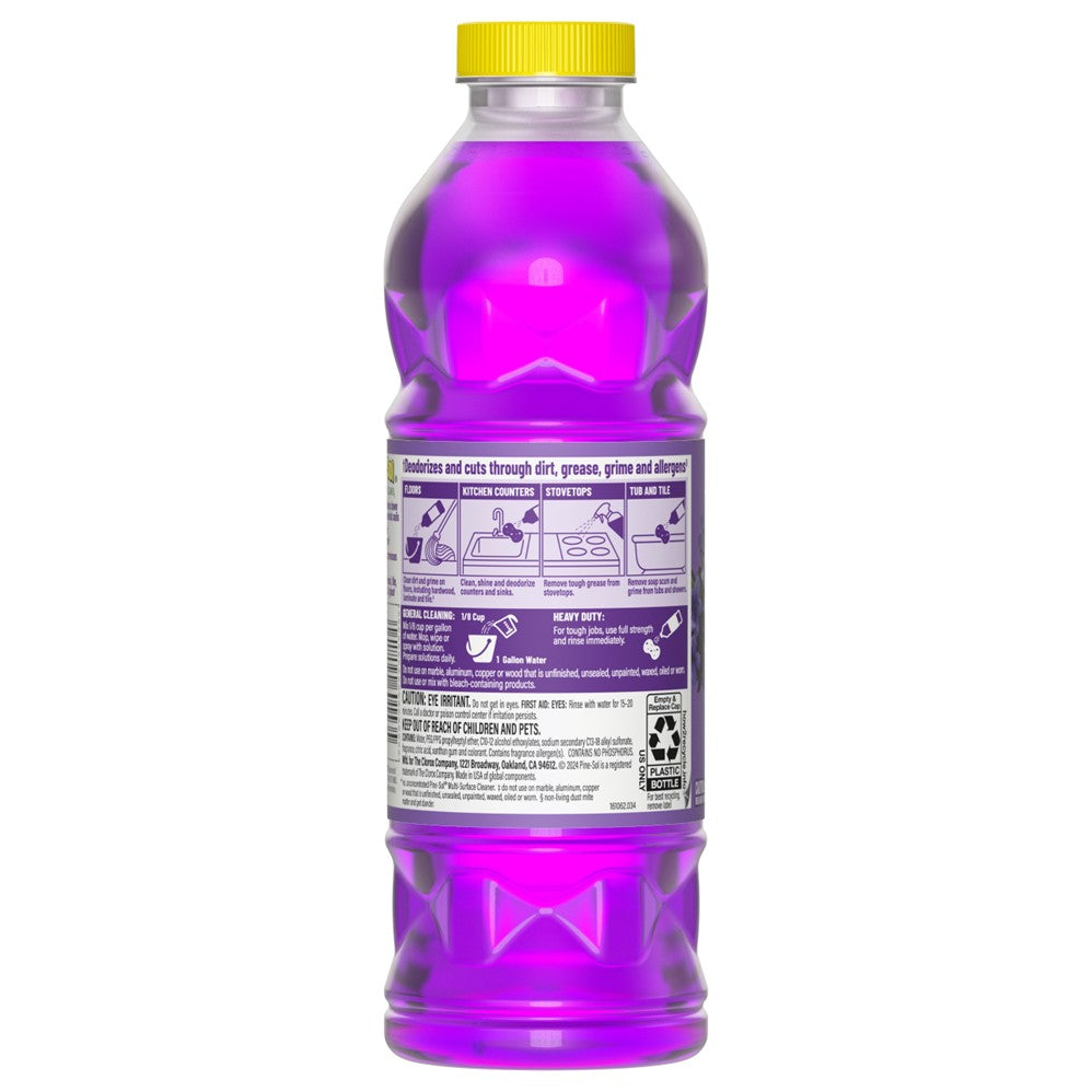 Pine Sol Cleaner Lavender Citric Acid Formula - 24oz/12pk